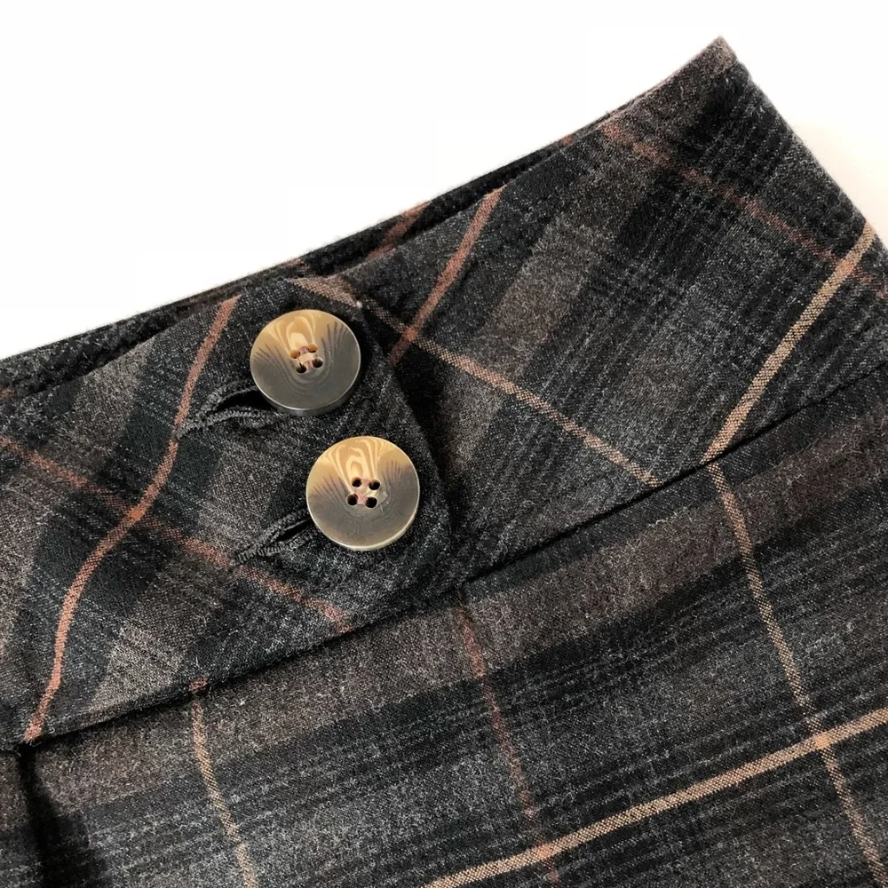 Talbots Wool Plaid Pants Size 4 - Picture 7 of 14